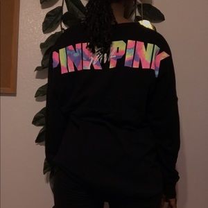 Black VS Pink Sweatshirt